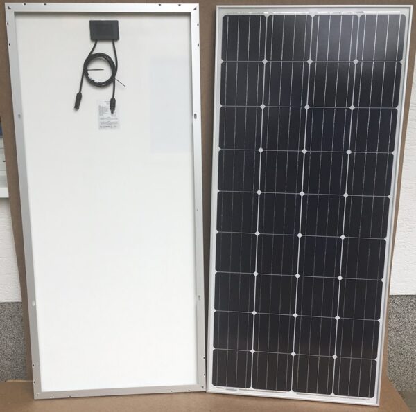 Pannello solare fotovoltaico 150 W 12 V monocristallino