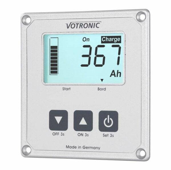 Display per regolatore carica Votronic S serie Duo Dig 12V