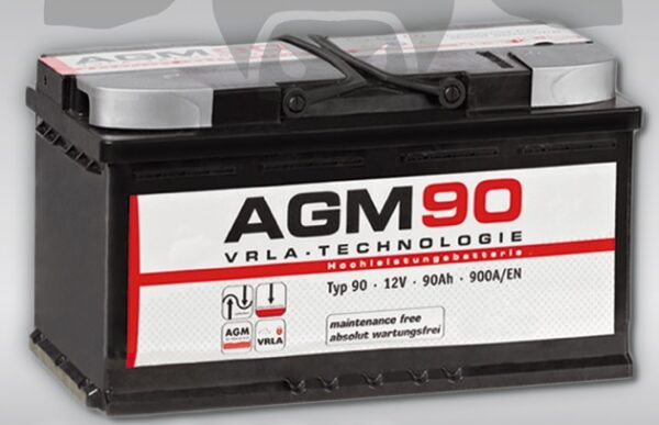Batteria accumulatore AGM - VRLA 90 A 12 V