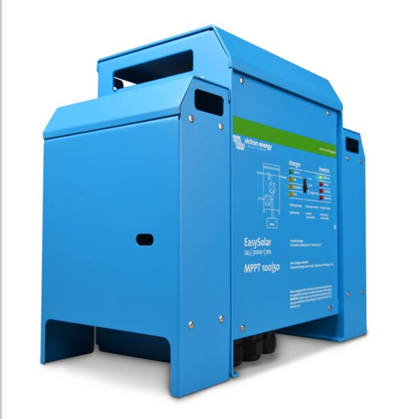 Inverter Victron Energy EasySolar 24/3000/70 MPPT 150/70 Color Control Caricabatterie switch rete sinusoidale pura - immagine 2