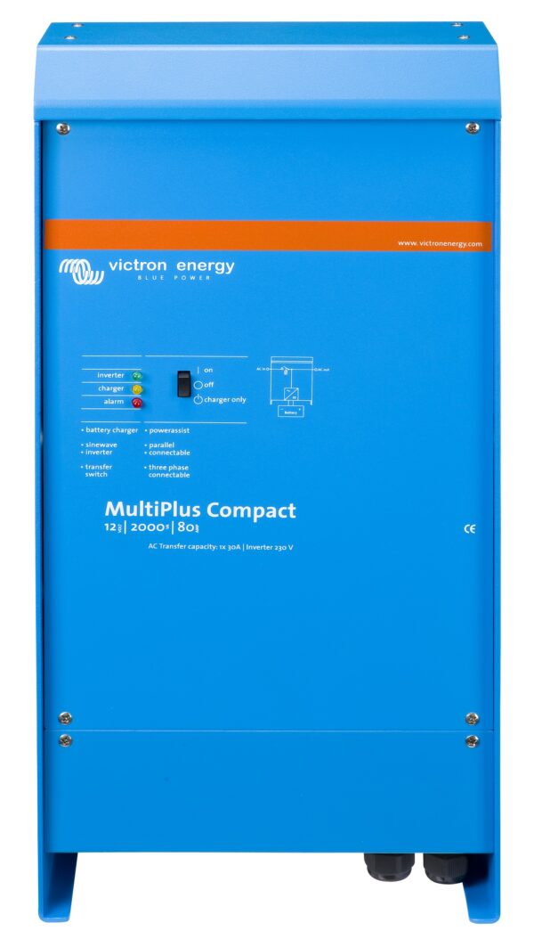 Inverter Victron Energy MultiPlus 48/3000/35-16 Caricabatterie switch rete sinusoidale pura certificato ENEL CEI-021