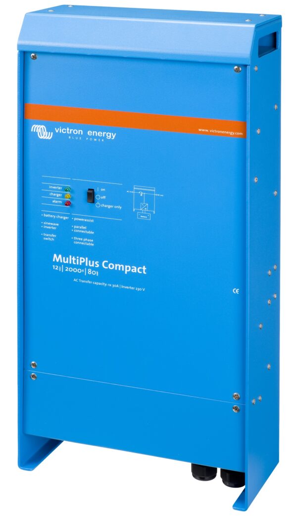 Inverter Victron Energy MultiPlus 48/3000/35-16 Caricabatterie switch rete sinusoidale pura certificato ENEL CEI-021 - immagine 2