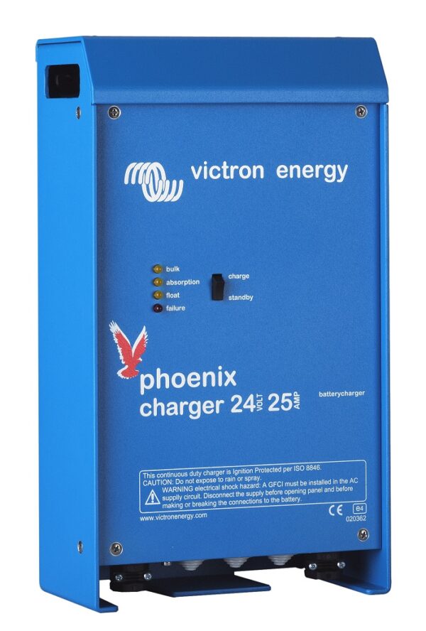 Caricabatterie di rete Phoenix Charger 24/25(2+1)120-240V