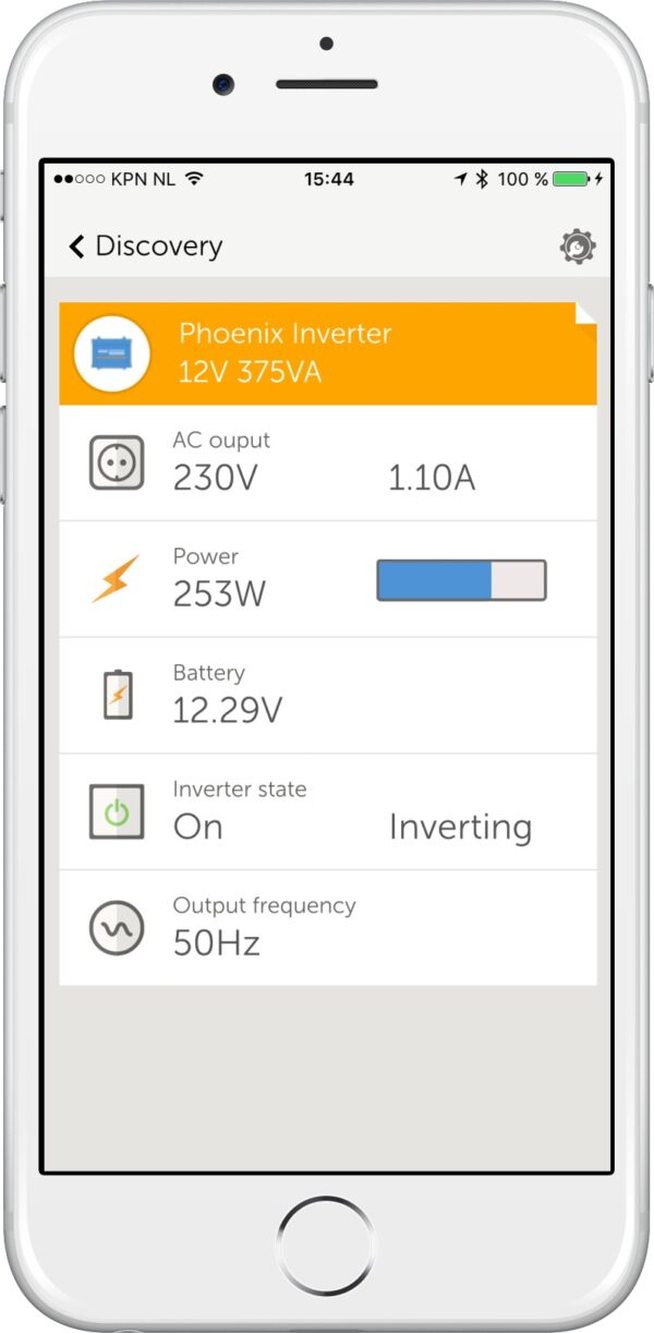 Inverter Victron Energy Phoenix 12/800 VE.Direct Schuko - immagine 2