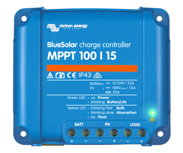 Regolatori di carica solare BlueSolar MPPT 100/15
