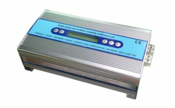 Regolatore di carica solare/eolico con display VWG 2014