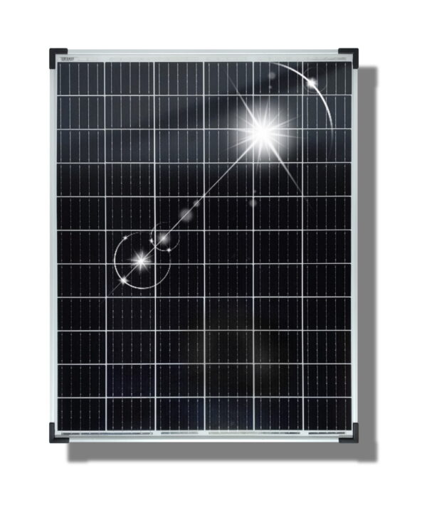 Modulo solare 100 watt preVent monocristallino 12V/24V