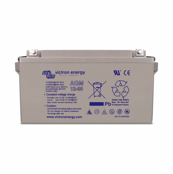 Batterie AGM Deep Cycle (terminali con inserto filettato)